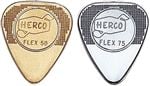 Dunlop HE210 Herco Nylon Flex Flat Guitar Picks 12 Pack Front View